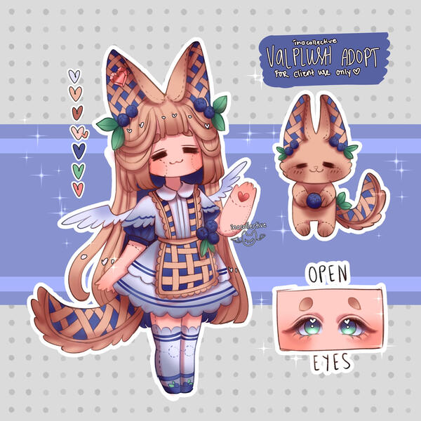 ✧ humanoid chibi ✧ Valplush CS