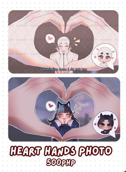 ✧ Heart hands YCH